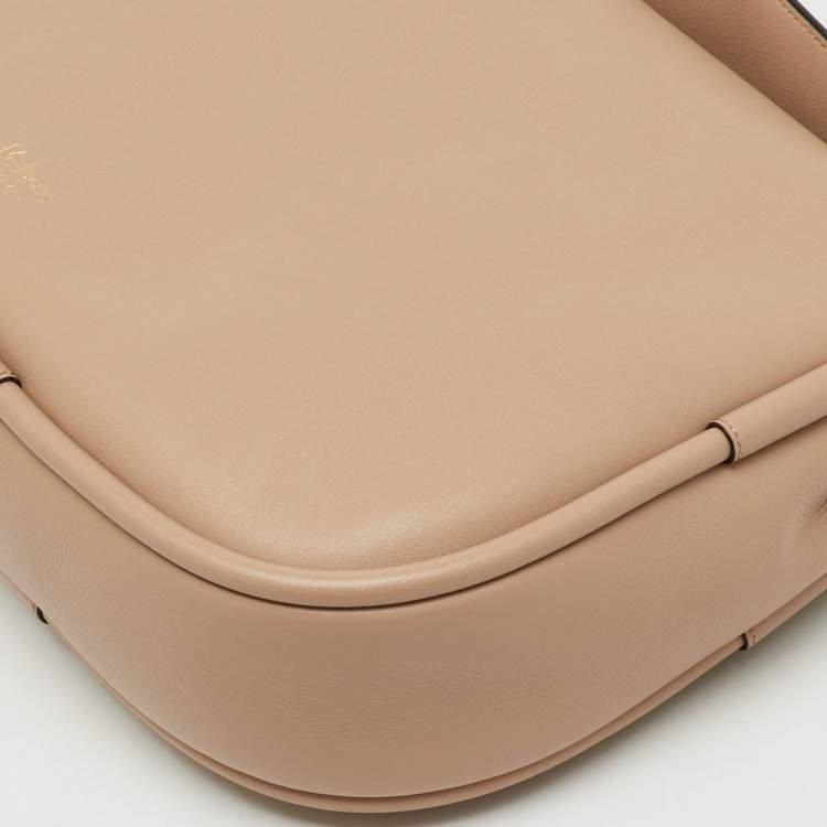 Pre Owned Mulberry Beige Leather Link Shoulder Bag