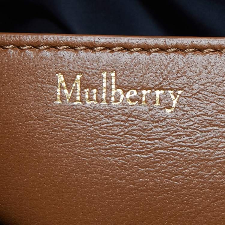 Pre Owned Mulberry Brown Padded Leather Softie Tote