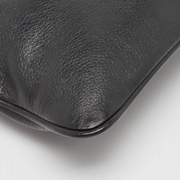Pre Owned Mulberry Black Leather Daria Pouch