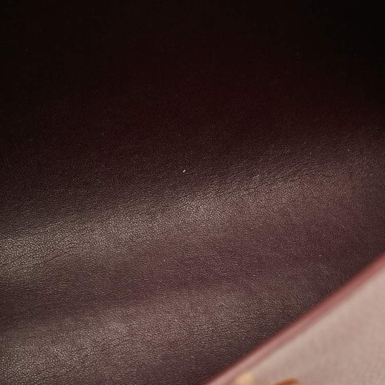 Pre Owned Mulberry Old Rose Leather Darley Cosmetic Pouch