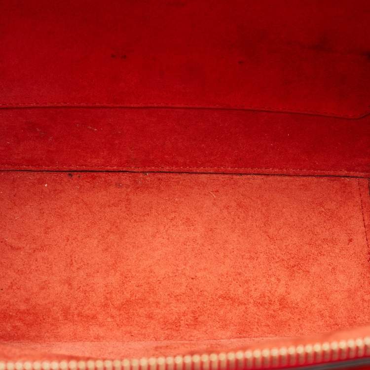 Pre Owned Mulberry Orange Leather Cherwell Square Shoulder Bag