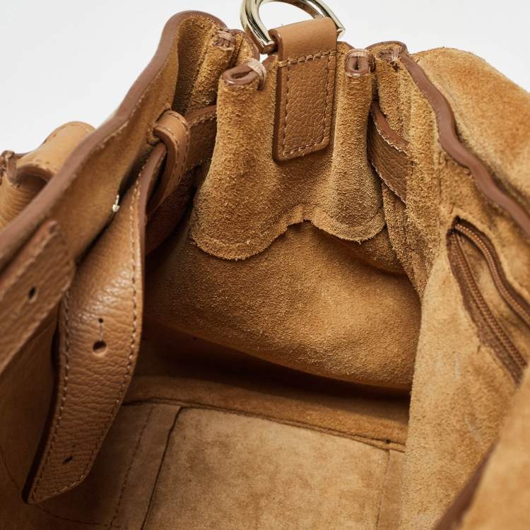 Pre Owned Mulberry Tan Leather Small Bayswater Satchel