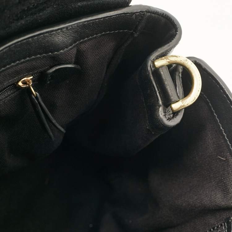 Pre Owned Mulberry Black Leather Small Alexa Satchel