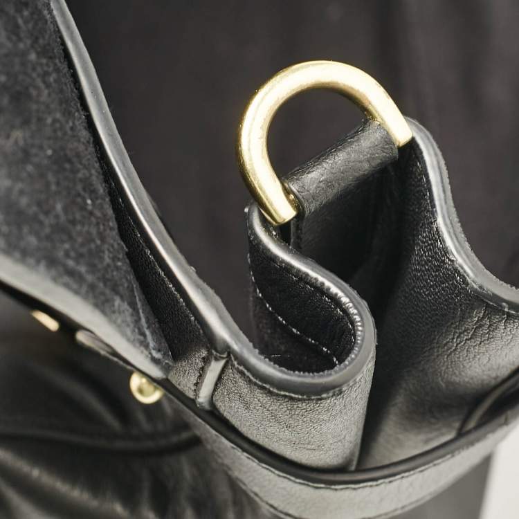 Pre Owned Mulberry Black Leather Small Alexa Satchel