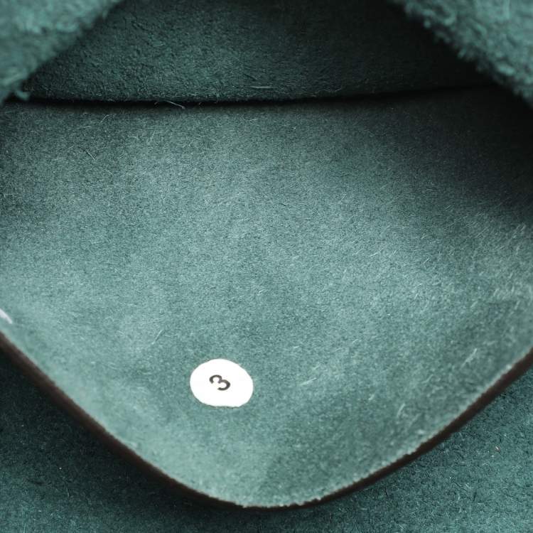 Pre Owned Mulberry Green Leather Alexa Shoulder Bag