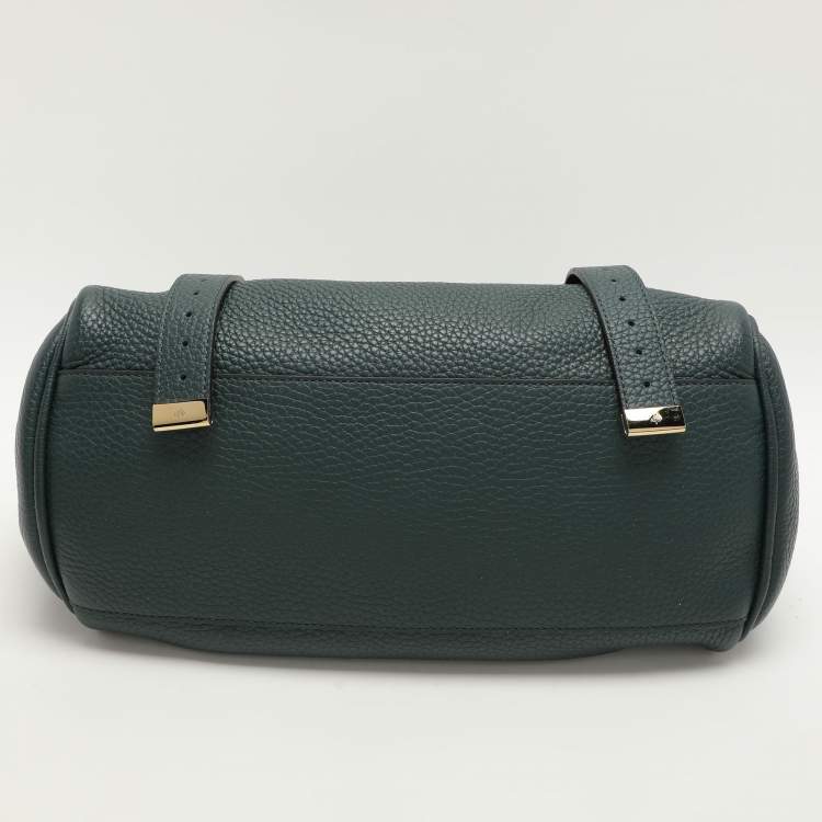 Pre Owned Mulberry Green Leather Alexa Shoulder Bag
