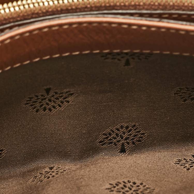 Pre Owned Mulberry Brown Leather Flap Continental Wallet