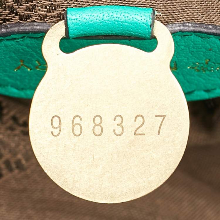 Pre Owned Mulberry Green Leather Alexa Flap Top Handle Bag