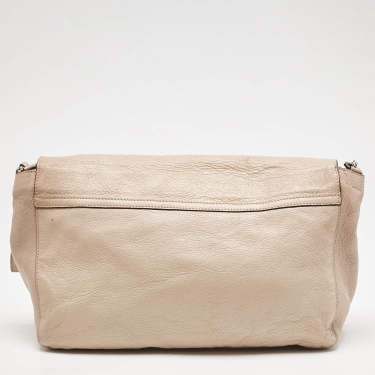 Pre Owned Mulberry Blush Pink Leather Large Lily Shoulder Bag