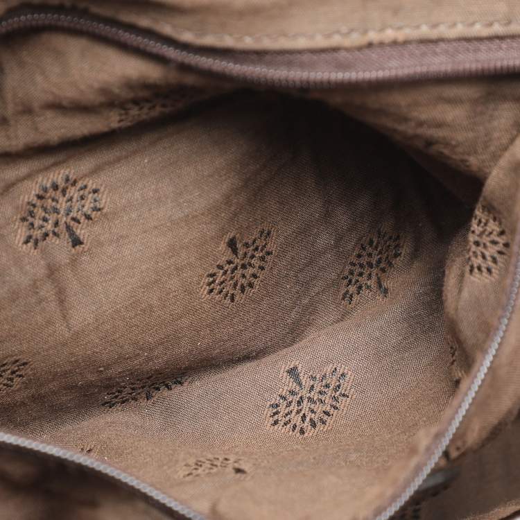 Pre Owned Mulberry Brown Leather Alexa Satchel