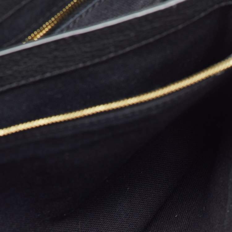 Pre Owned Mulberry Black Leather Medium Belted Bayswater Top Handle Bag
