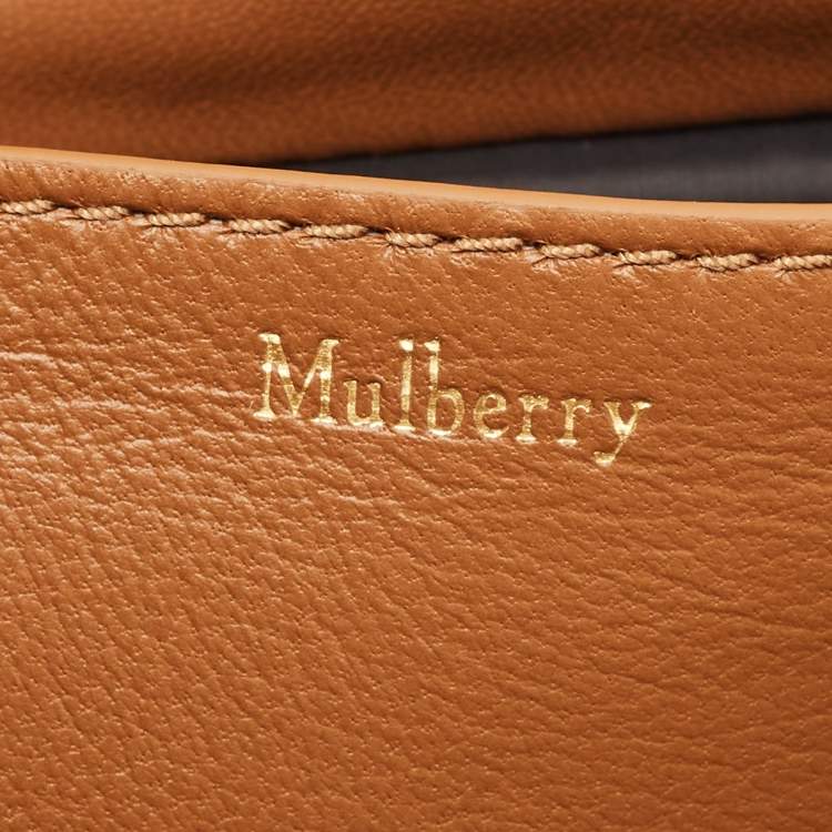 Pre Owned Mulberry Brown Quilted Pillow Leather Little Softie Shoulder Bag