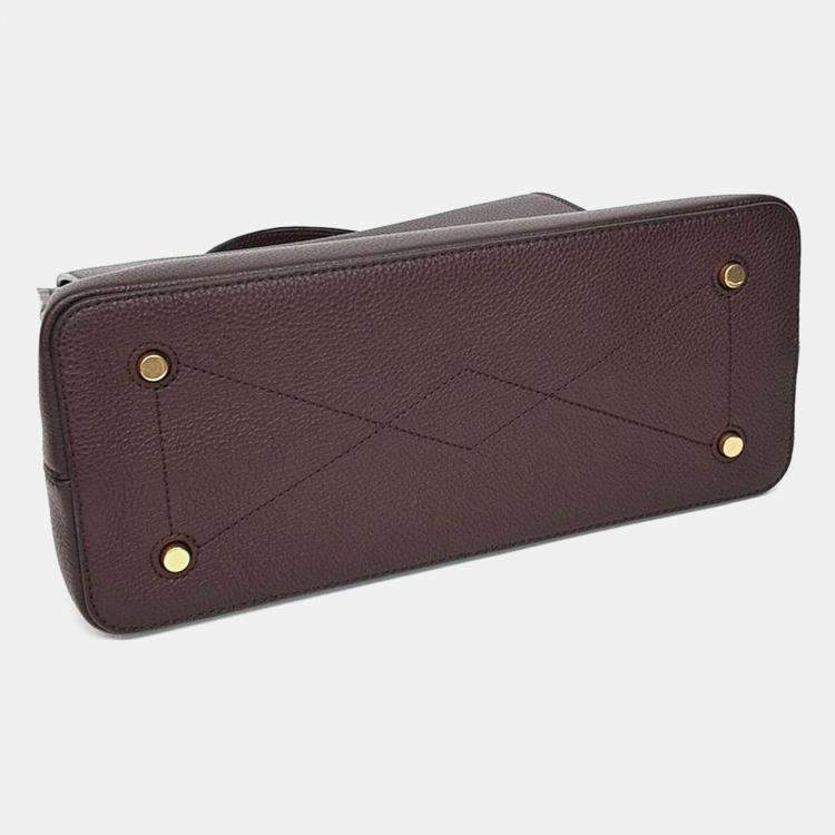 Pre Owned Mulberry Brown Leather Seton Bag