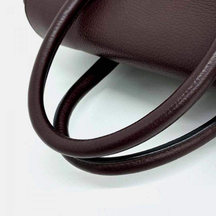 Pre Owned Mulberry Bayswater Burgundy Leather Backpack