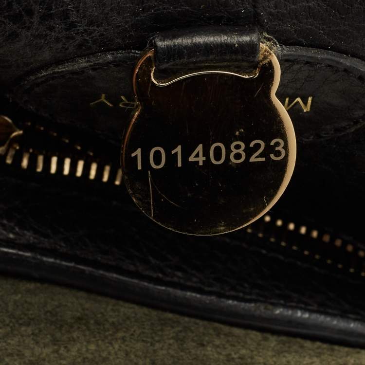 Pre Owned Mulberry Bayswater Heritage Black Leather Tote