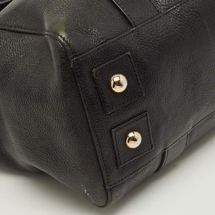 Pre Owned Mulberry Bayswater Heritage Black Leather Tote