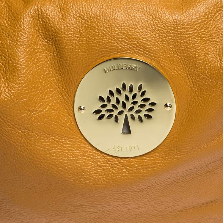 Pre Owned Mulberry Tan Leather Daria Hobo