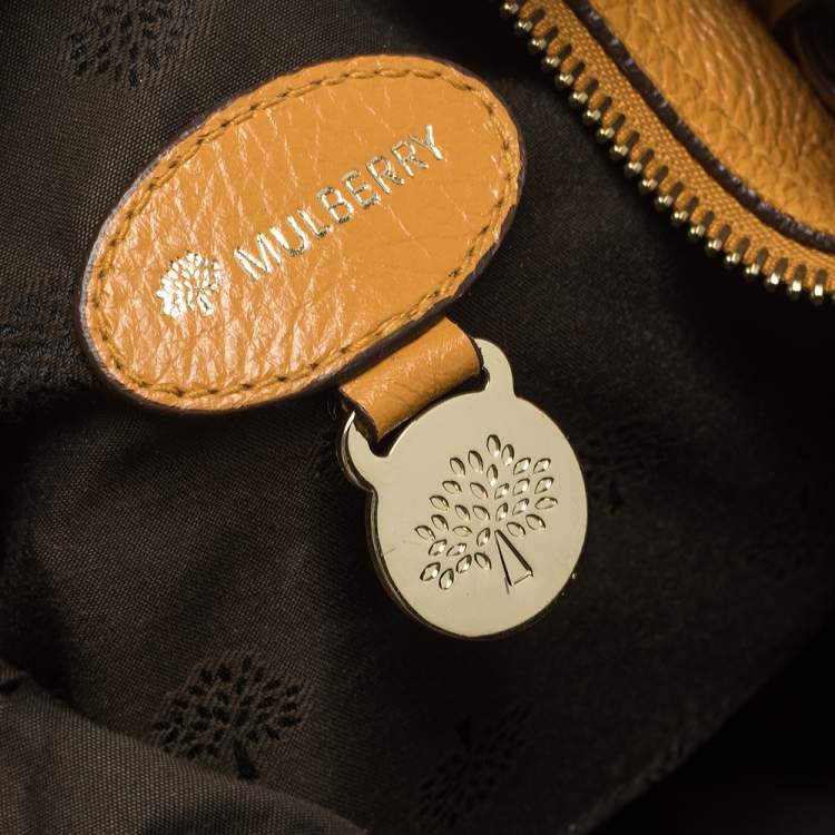Pre Owned Mulberry Tan Leather Daria Hobo