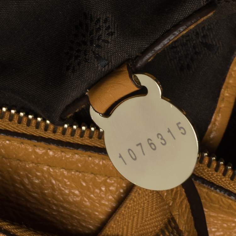 Pre Owned Mulberry Tan Leather Daria Hobo