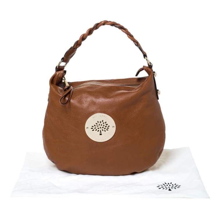 Pre Owned Mulberry Tan Leather Daria Hobo