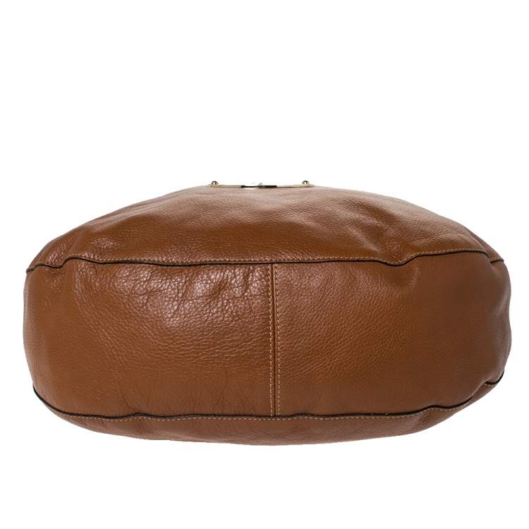 Pre Owned Mulberry Tan Leather Daria Hobo