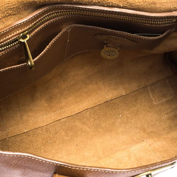 Pre Owned Mulberry Brown Leather Bayswater Satchel