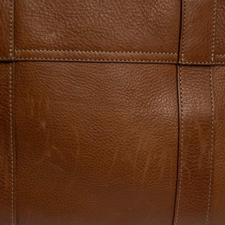 Pre Owned Mulberry Tan Leather Bayswater Satchel