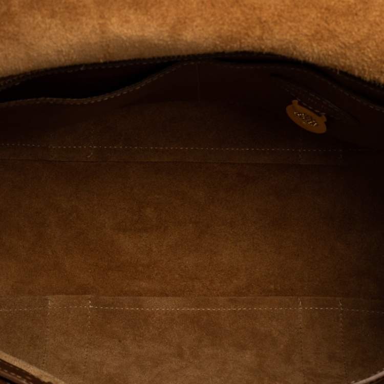 Pre Owned Mulberry Tan Leather Bayswater Satchel
