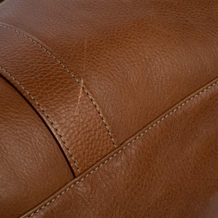Pre Owned Mulberry Tan Leather Bayswater Satchel