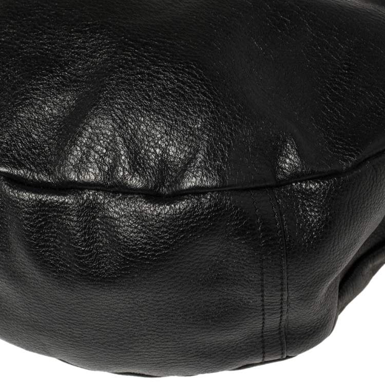 Pre Owned Mulberry Black Leather Daria Shoulder Bag