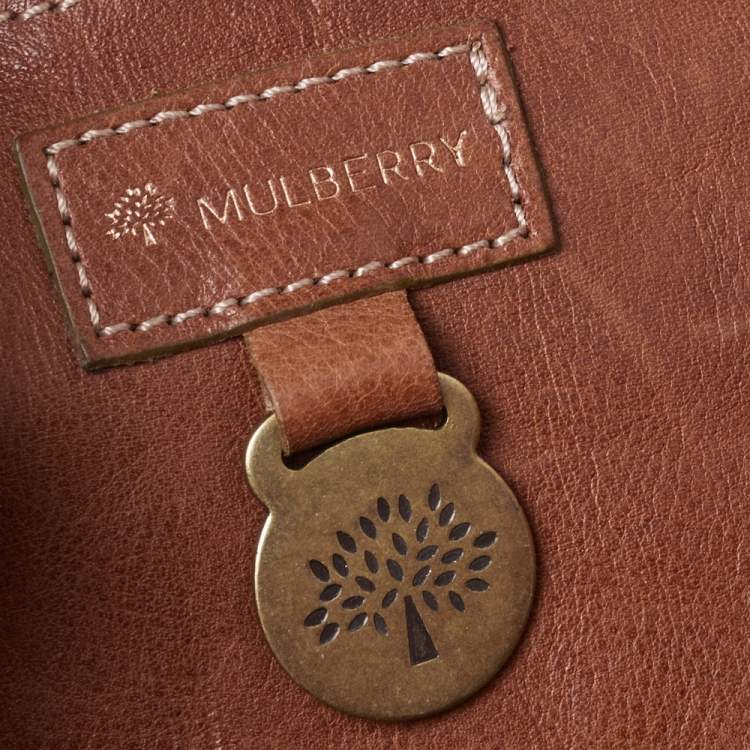 مملوكة مسبقًا Mulberry Multicolor Leather Bayswater Satchel