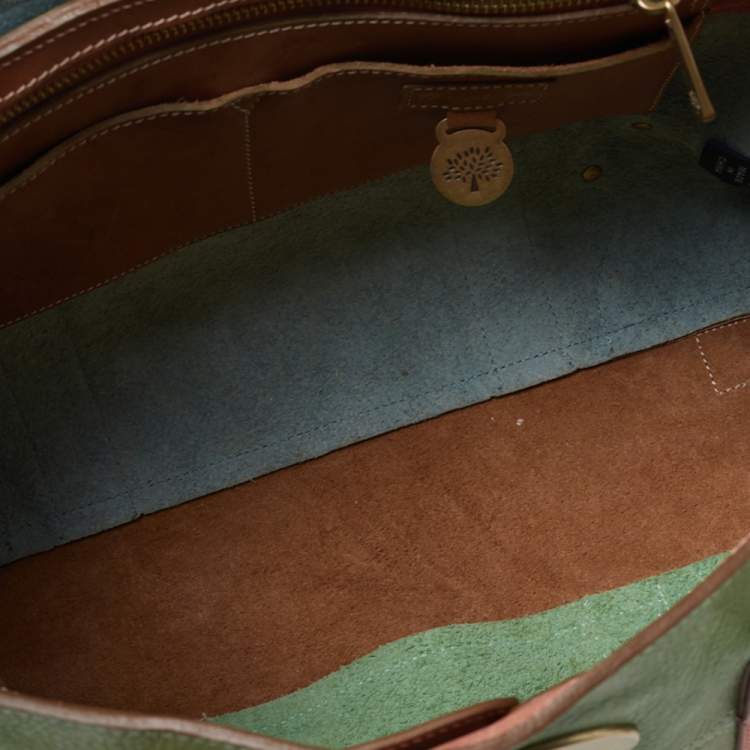 مملوكة مسبقًا Mulberry Multicolor Leather Bayswater Satchel
