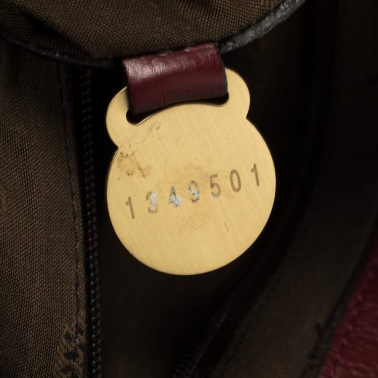 مملوكة مسبقًا Mulberry Dark Red Leather Oversized Alexa Satchel