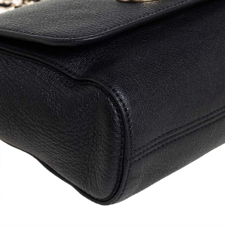 Pre Owned Mulberry Black Leather Lily Shoulder Bag