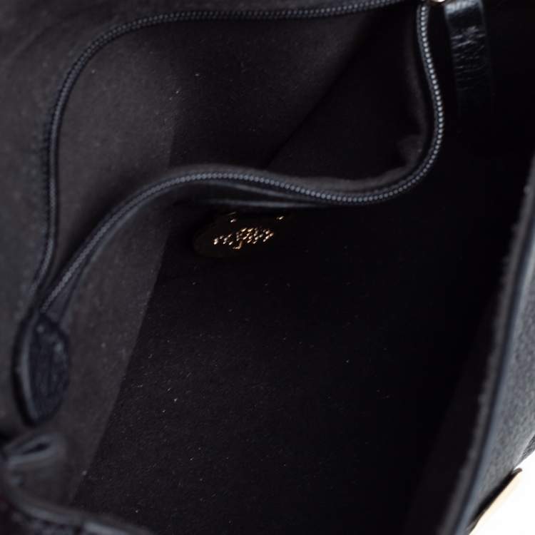 Pre Owned Mulberry Black Leather Lily Shoulder Bag