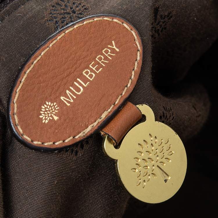 مملوكة مسبقًا Mulberry Brown Leather Alexa Satchel