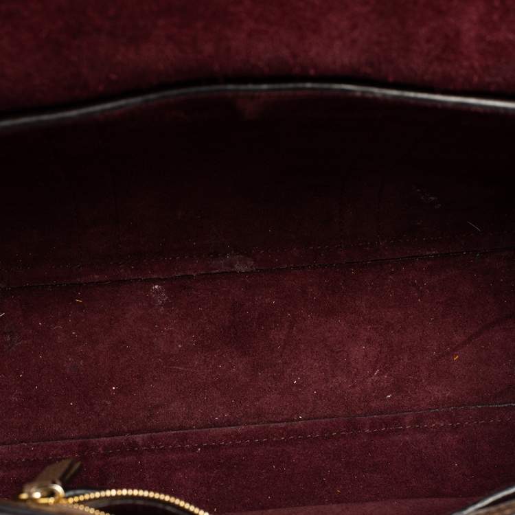 Pre Owned Mulberry Khaki Green Leather Small Bayswater Satchel