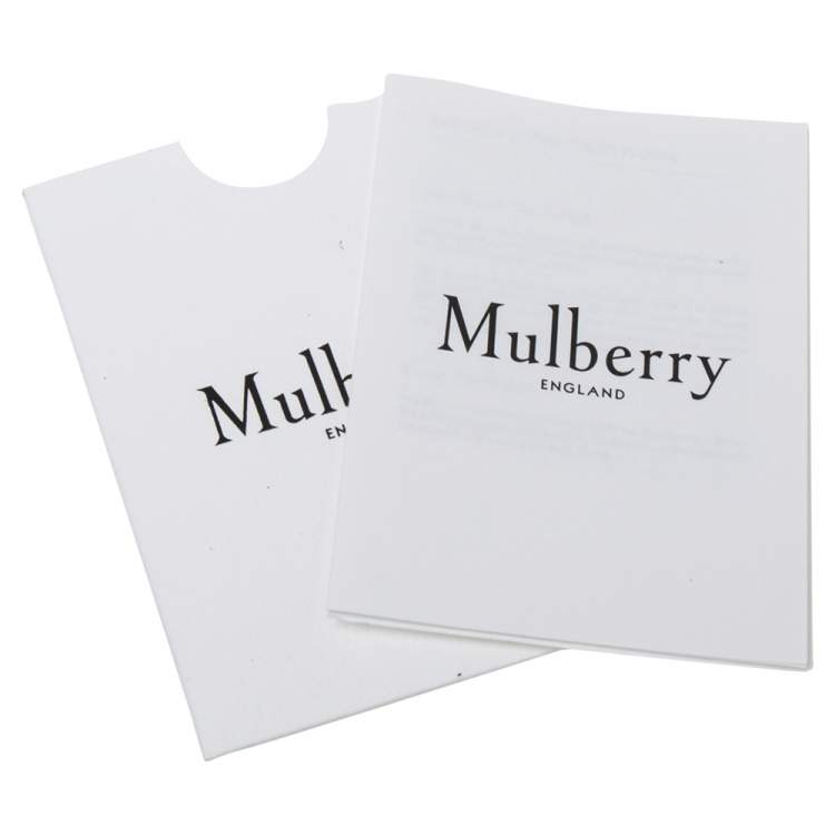 مملوكة مسبقًا Mulberry Black Leather Bayswater Satchel