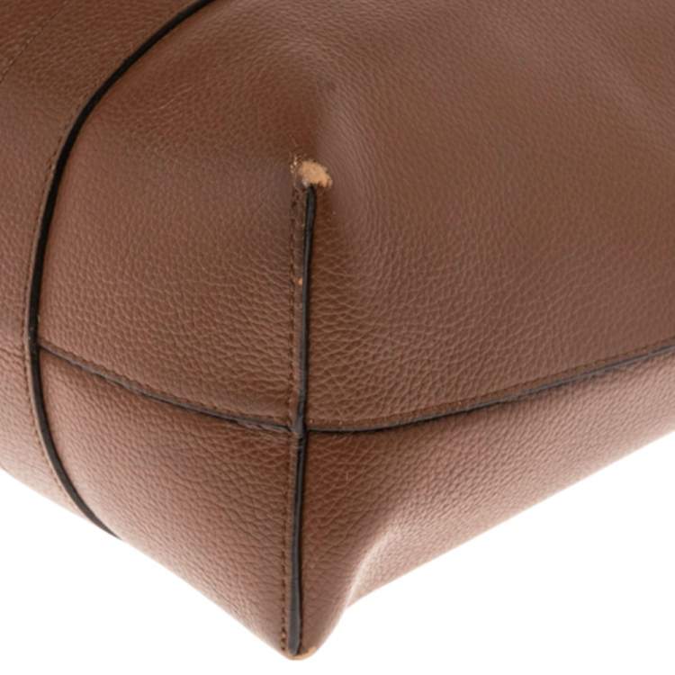 Pre Owned Mulberry Brown Leather Bayswater Tote