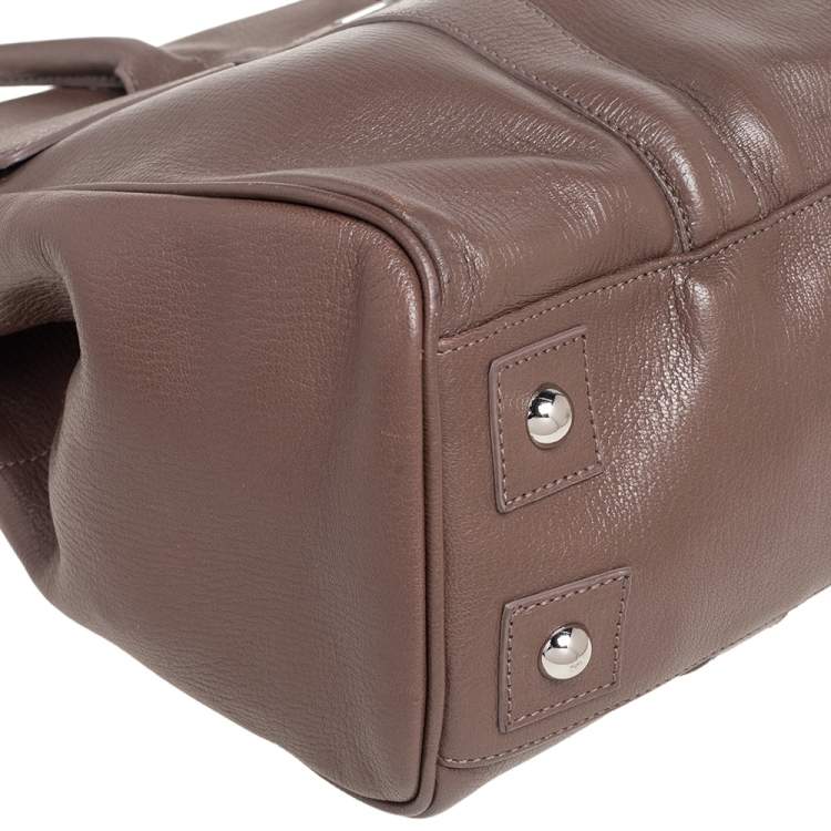 مملوكة مسبقًا Mulberry Brown Leather Bayswater Satchel