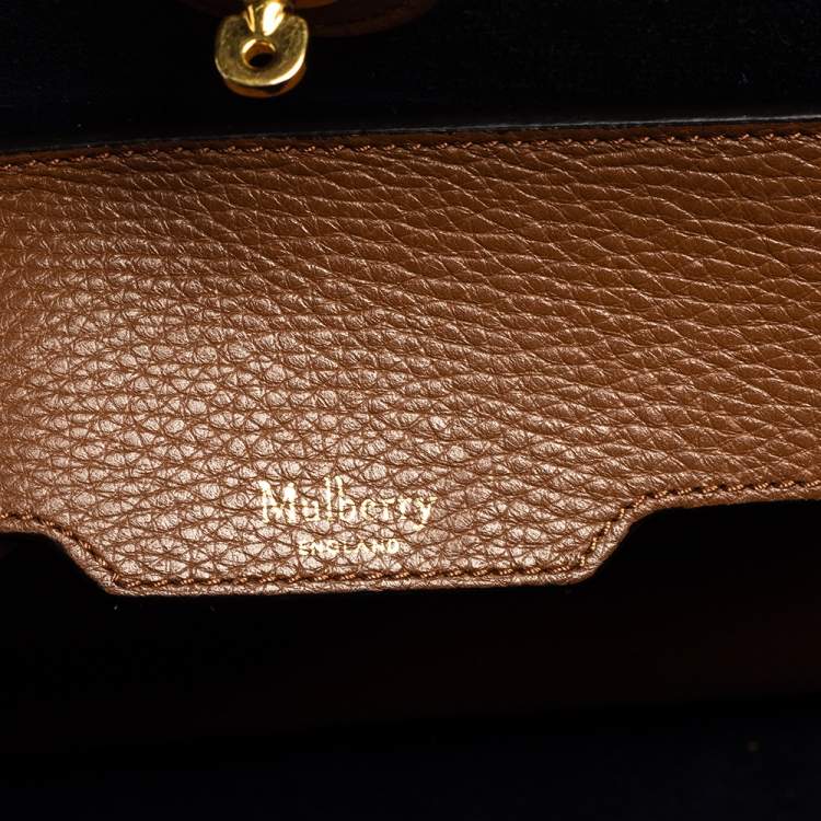 Pre Owned Mulberry Brown Leather Bayswater Tote 