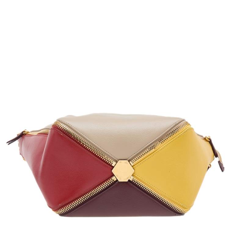 Pre Owned Mulberry Multicolor Leather Camden Press Studded Hobo