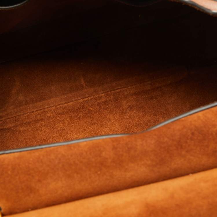 Pre Owned Mulberry Tan Leather Amberley Top Handle Bag