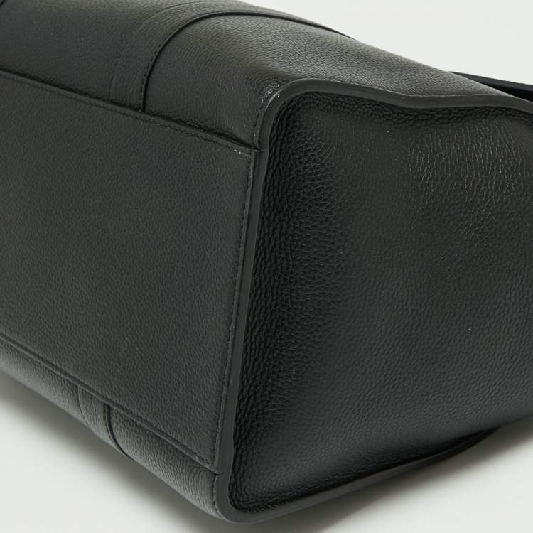 Pre Owned Mulberry Black Leather Bayswater Satchel