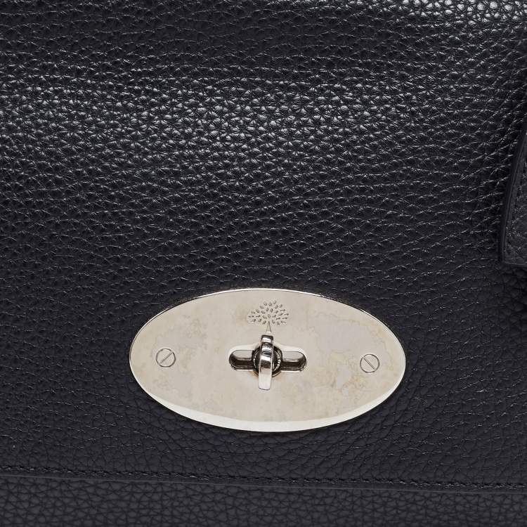 Pre Owned Mulberry Black Leather Lily Shoulder Bag