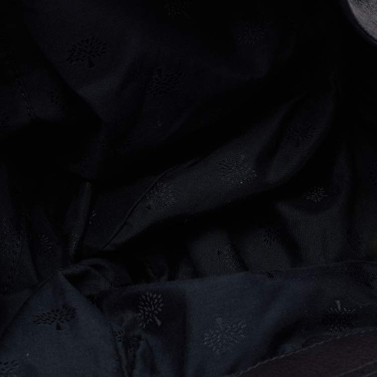 Pre Owned Mulberry Black Leather Hobo