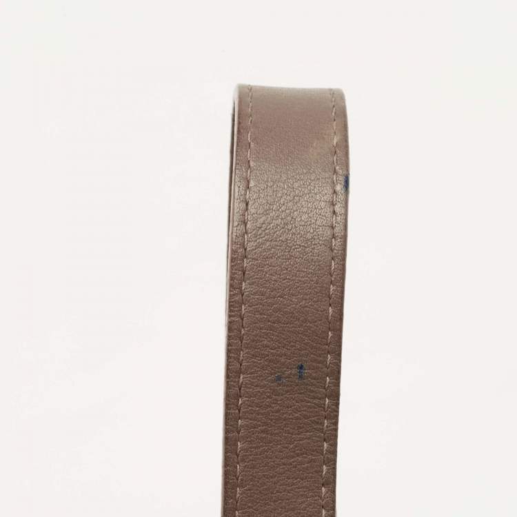 Pre Owned Mulberry Dark Beige Leather Mini Cara Delevingne Backpack