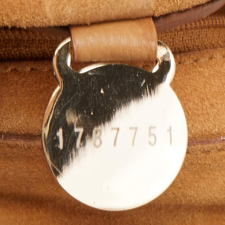 Pre Owned Mulberry Tan Leather Medium Lily Shoulder Bag