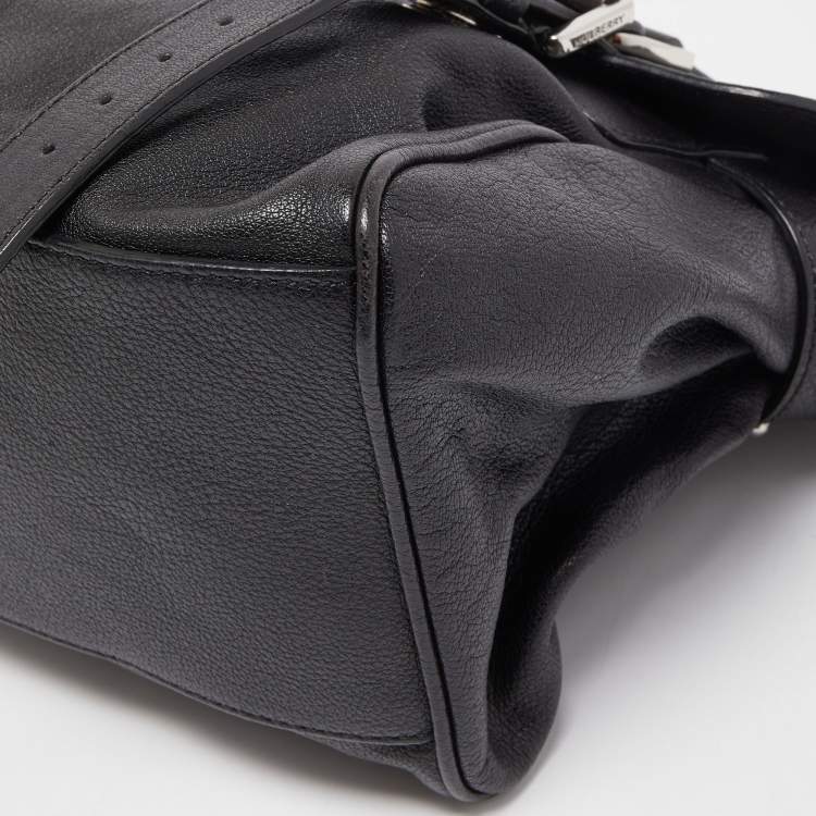 Pre Owned Mulberry Black Leather Alexa Satchel