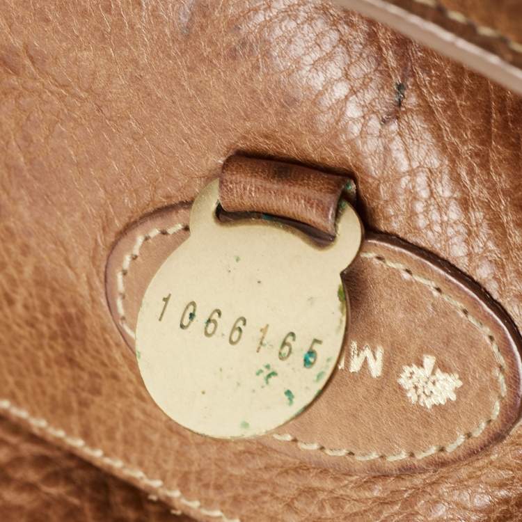 Pre Owned Mulberry Brown Leather Bayswater Satchel